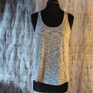Lululemon Athletica Black and White Tank Top